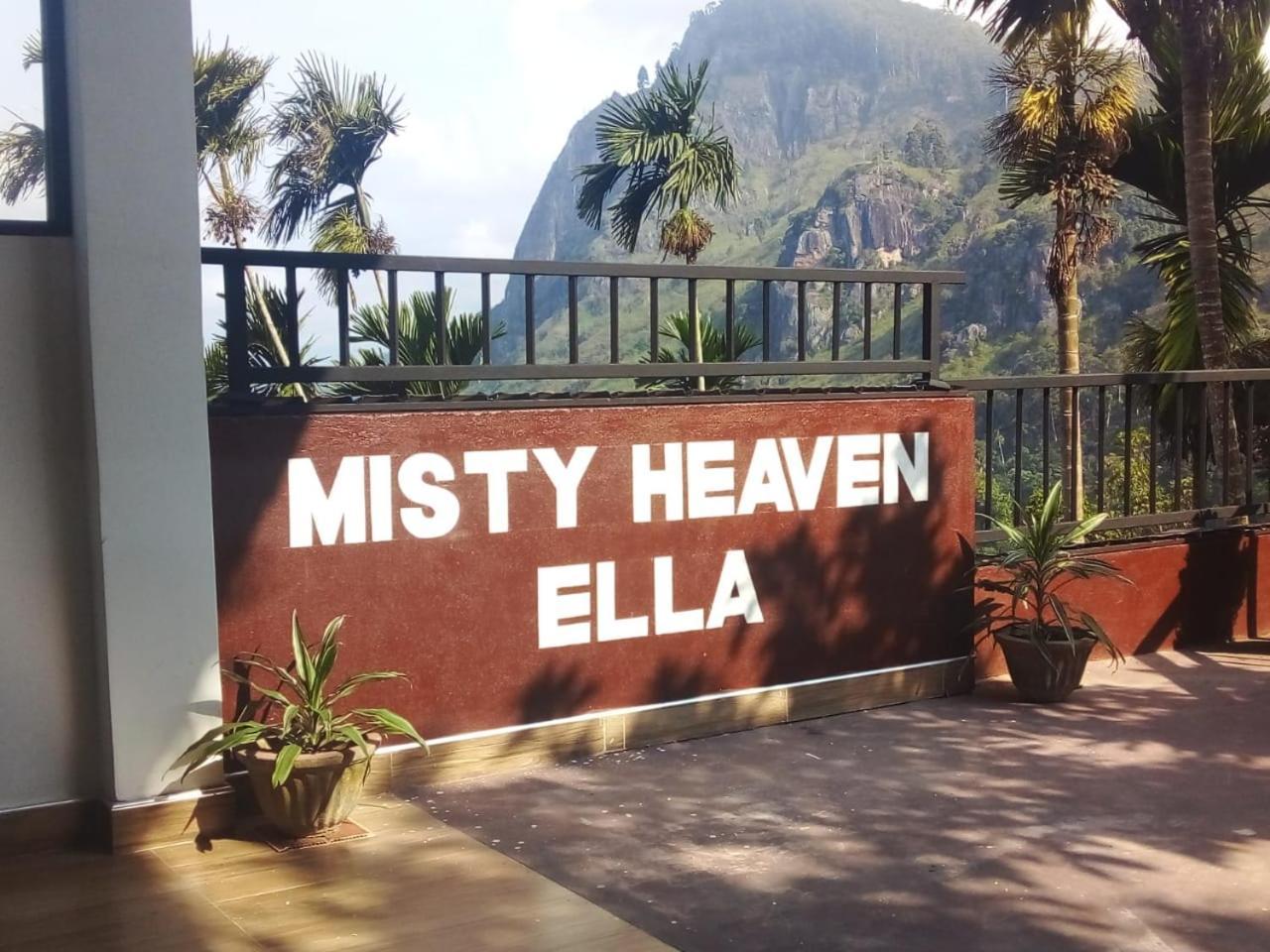 Misty Heaven Acomodação com café da manhã Ella Exterior foto